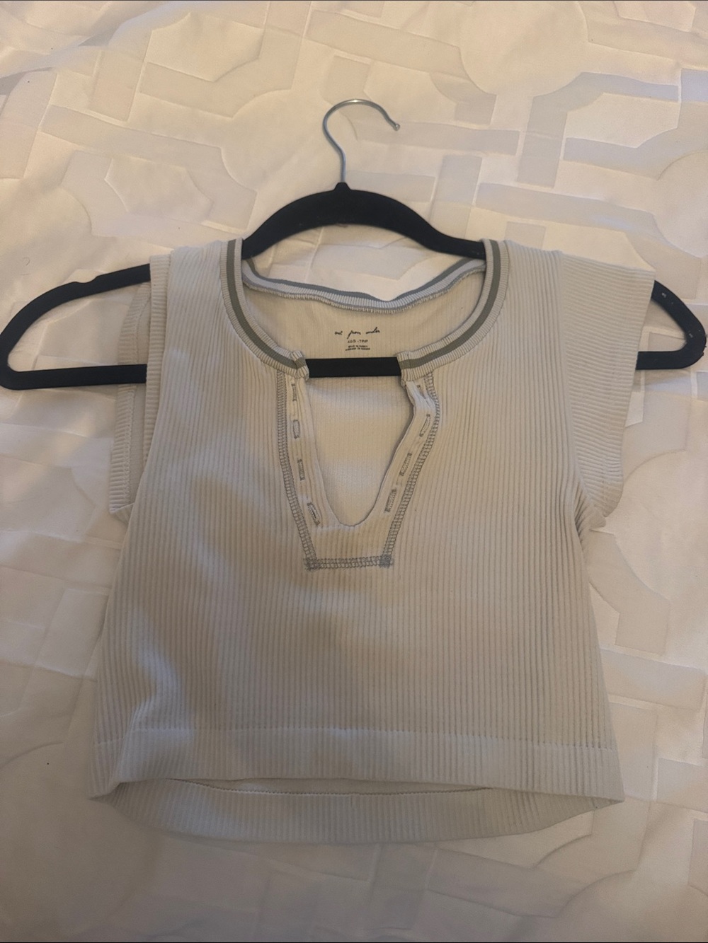 Out from under ivory shirt from urban outfitters size xs/s!!
